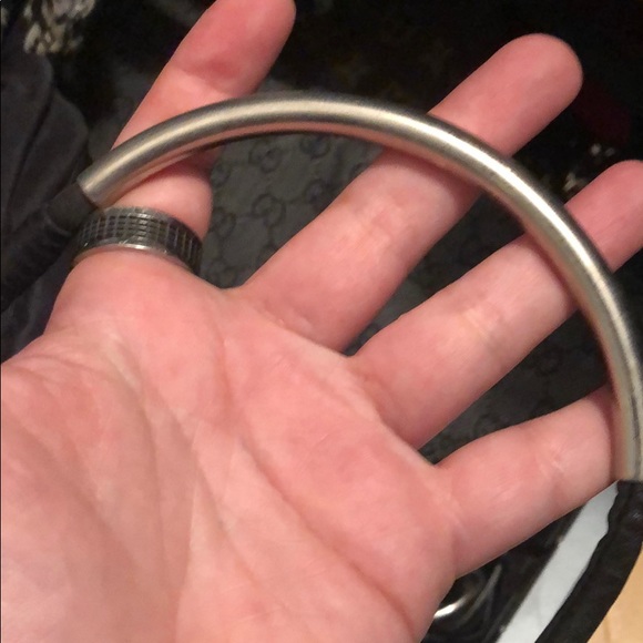 Authentic Prada bag with metal straps - Picture 6 of 8